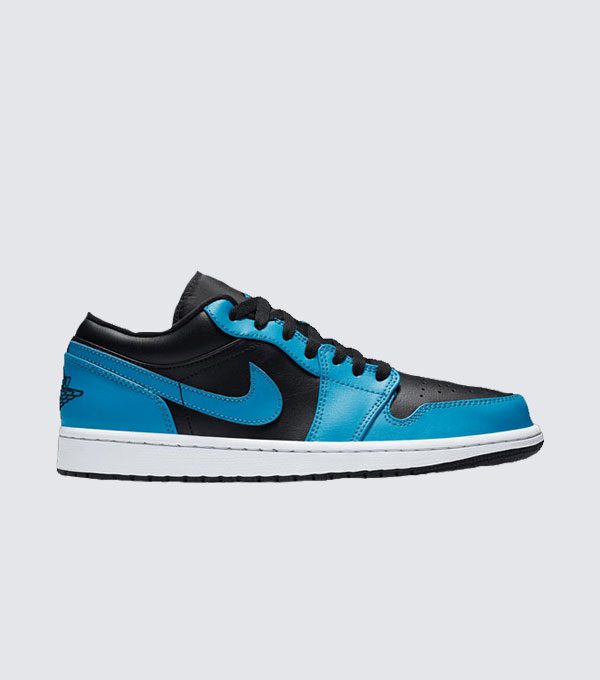 Air Jordan 1 Low Laser Blue Black Sneaker Xp